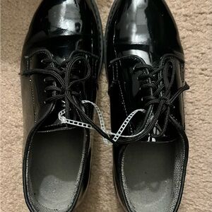 Men’s Rothco Black Patent Leather Oxfords